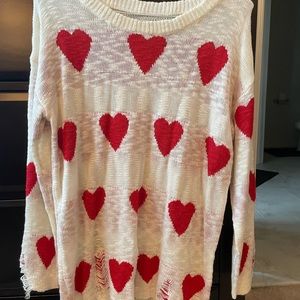 Thin Valentines sweater